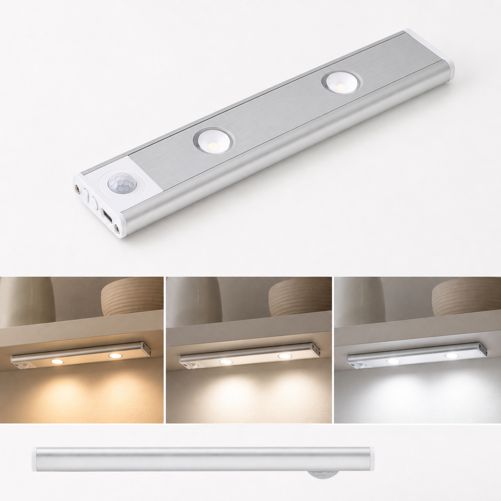 Voltex Halo warm neutral and cool white light settings