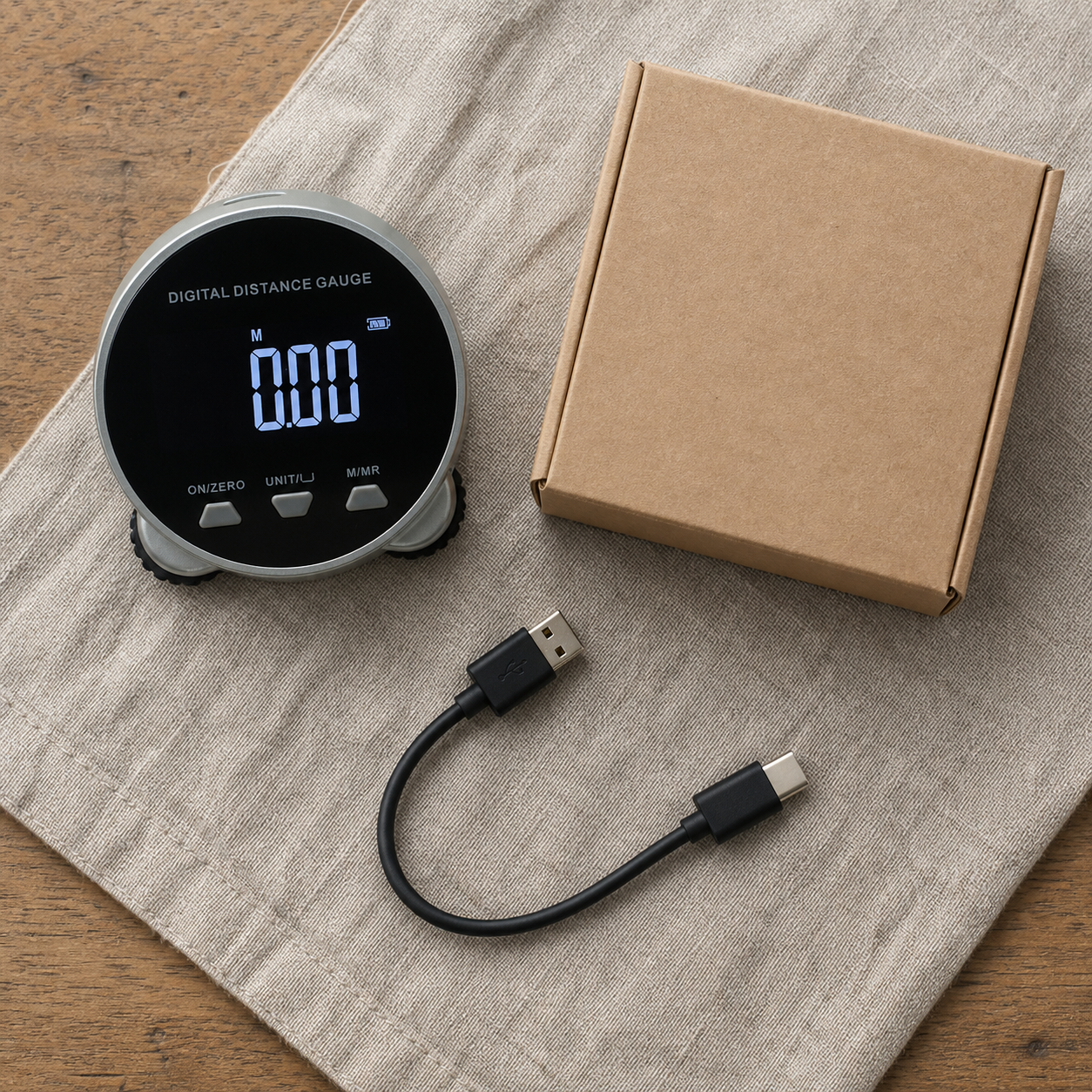 Voltex Measure with USB charging cable and plain box