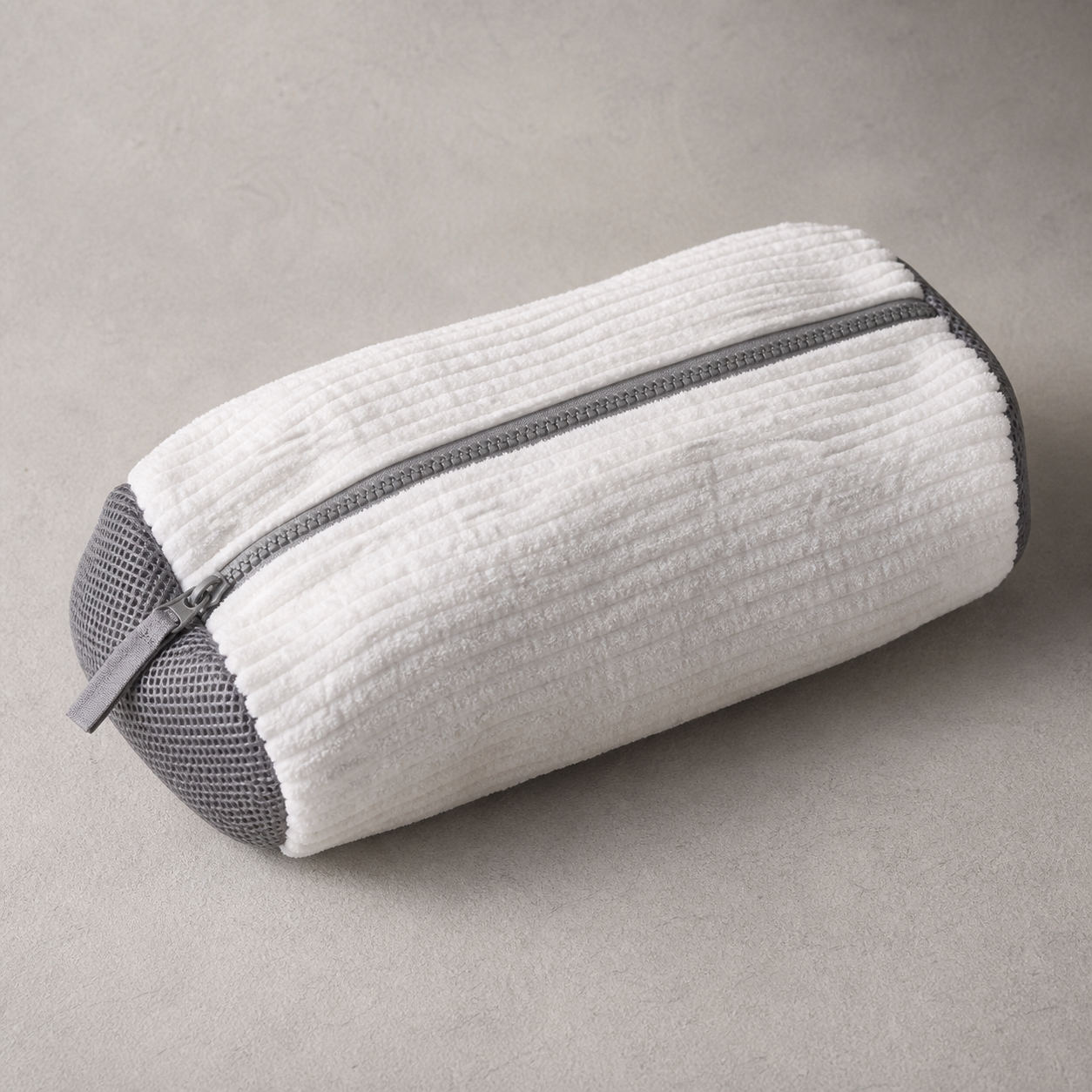 Voltex ShoeGuard white shoe wash bag closed