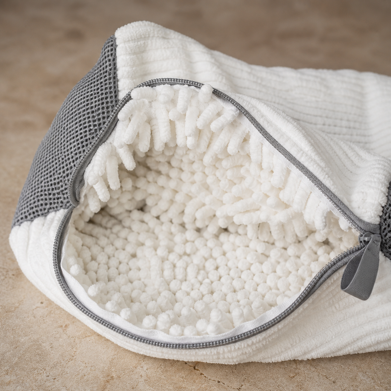 Voltex ShoeGuard chenille padded interior detail